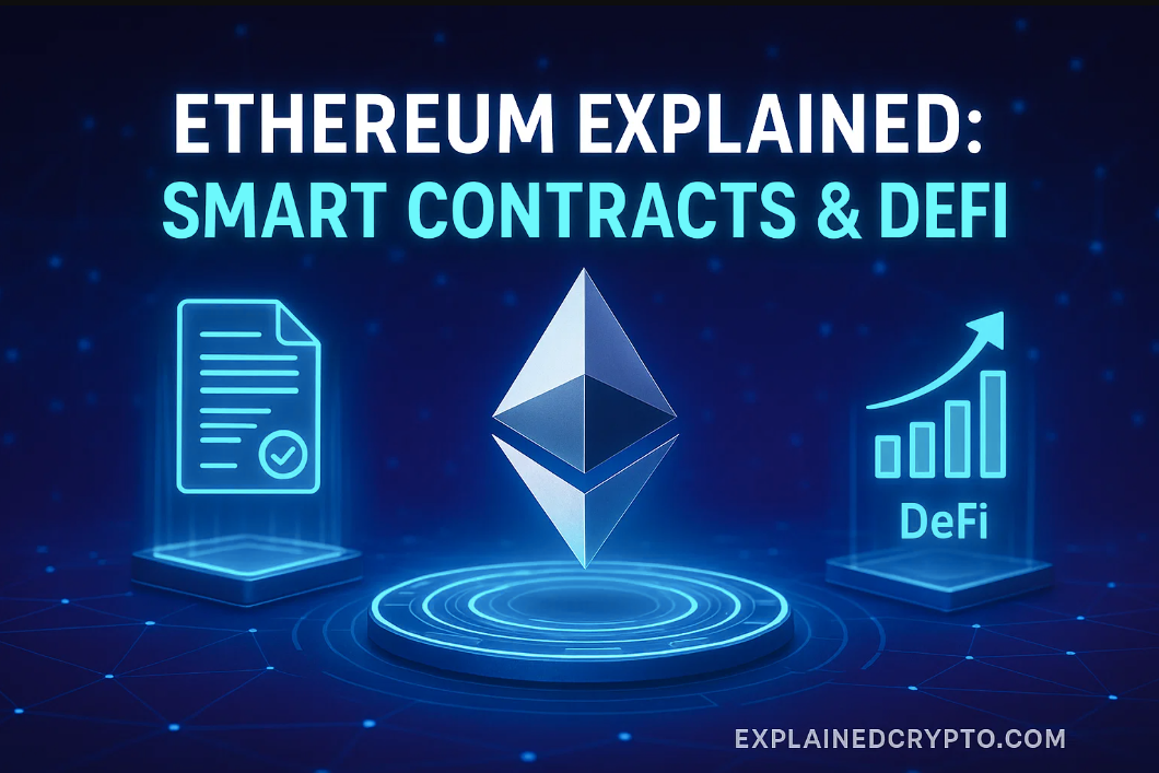 Ethereum Explained: Smart Contracts & DeFi Ethereum Explained: Smart Contracts & DeFi - chainaffairs.com