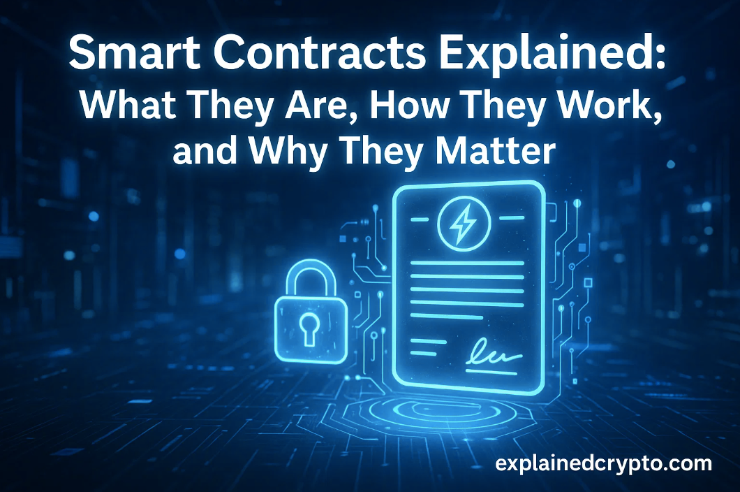 Smart Contracts Explained: What They Are, How They Work, and Why They Matter - explainedcrypto.com