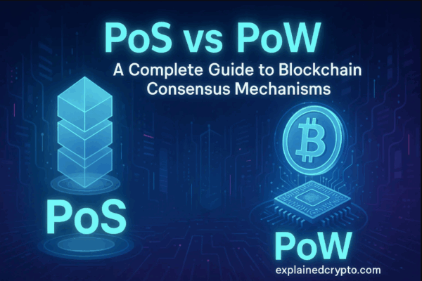Proof of Work vs Proof of Stake: The Ultimate Beginner’s Guide (2025 Update) PoS vs PoW: A Complete Guide to Blockchain Consensus Mechanisms - explainedcrypto.com