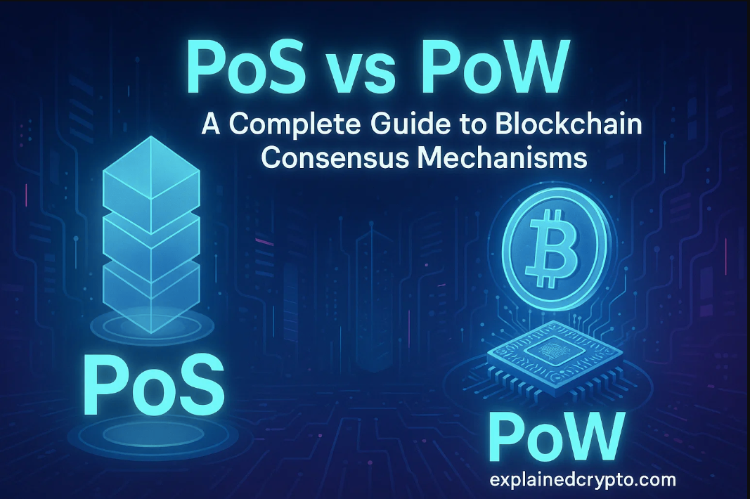 PoS vs PoW: A Complete Guide to Blockchain Consensus Mechanisms - explainedcrypto.com