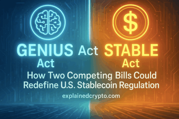 GENIUS Act vs STABLE Act: How Two Competing Bills Could Redefine U.S. Stablecoin Regulation GENIUS Act vs STABLE Act: How Two Competing Bills Could Redefine U.S. Stablecoin Regulation